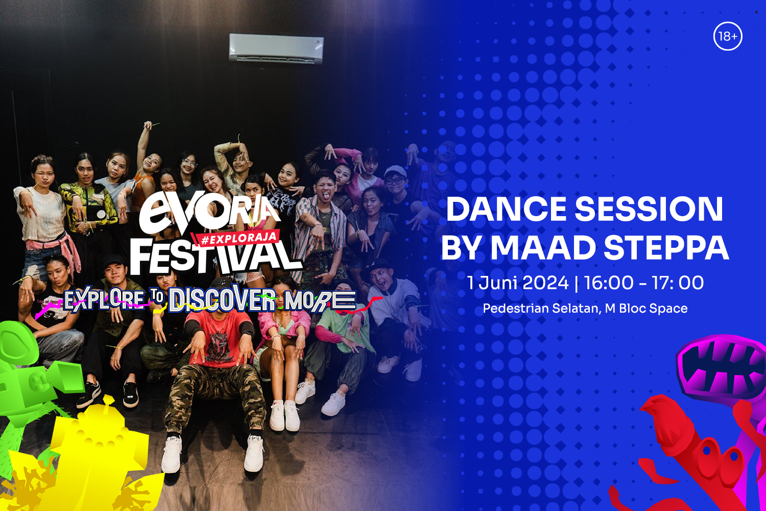 DANCE SESSION BY MAAD STEPPA